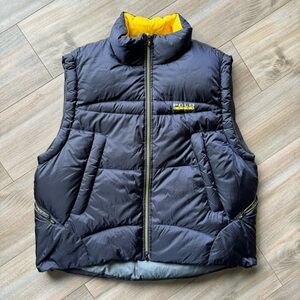 Vintage Polo Sport Ralph Lauren Puffer Vest Full Zip Size XXL